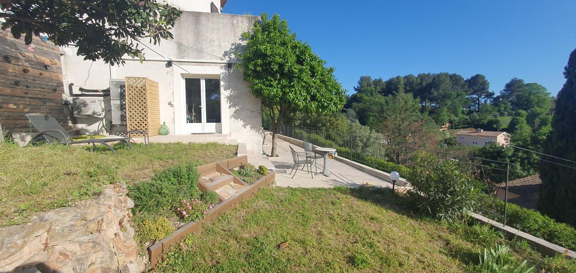 Calme Et Vue Panoramique Daire Pégomas Dış mekan fotoğraf